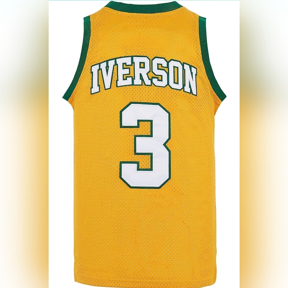 New With Tags Allen Iverson High School Jersey Multiple Sizes - Picture 4 of 4